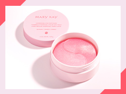 Pink, shimmery Mary Kay Hydrogel Eye Patches