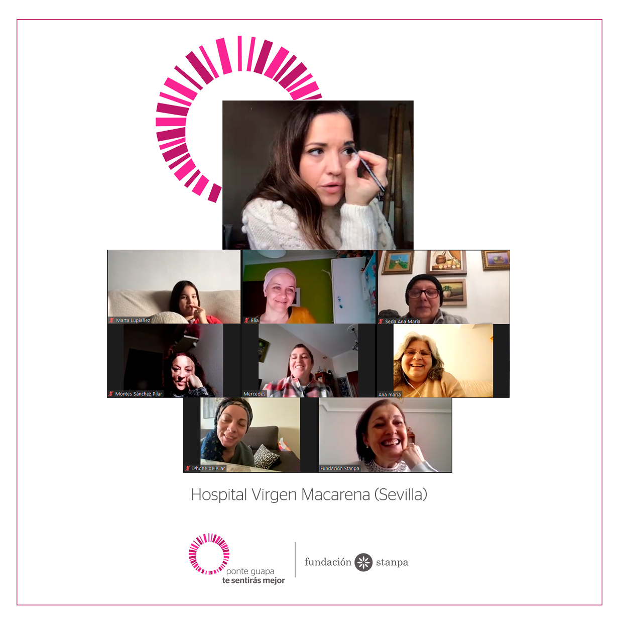 Día Mundial Contra el Cáncer 2021.Fundacion Stanpa 'Ponte guapa te sentirás mejor'