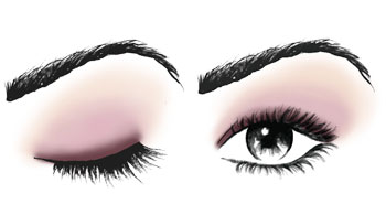 Descubre cómo aplicar las sombras de maquillaje en unos ojos asiáticos, de un solo párpado