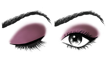 Descubre cómo aplicar las sombras de maquillaje en unos ojos caídos