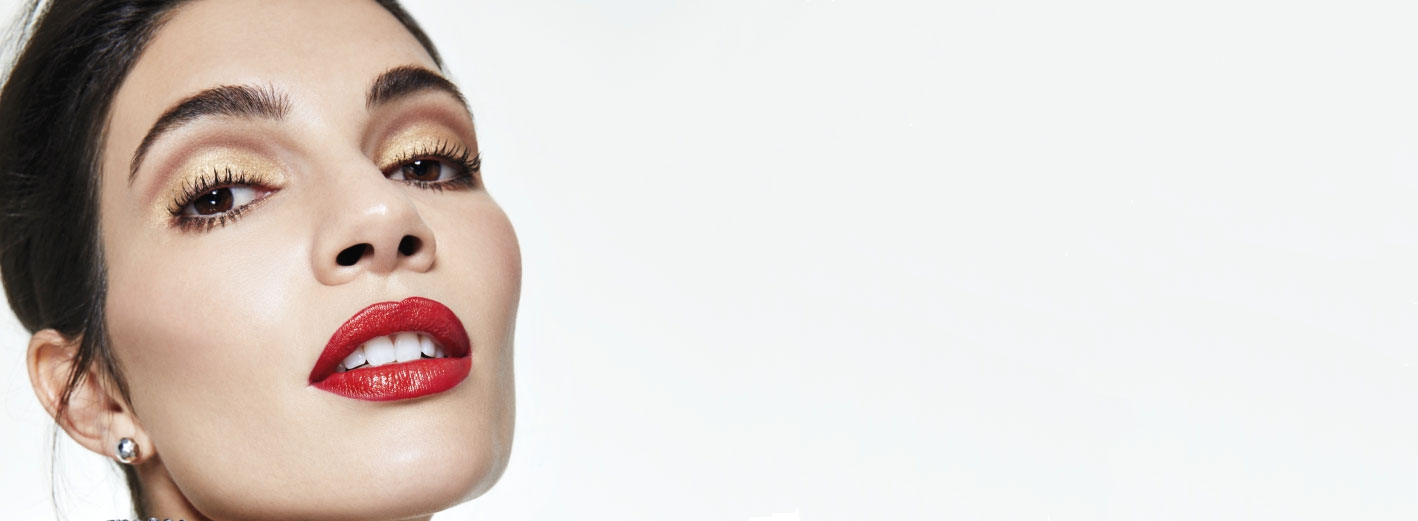 Look "Navidad en dorado"