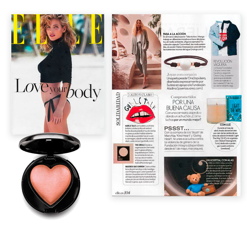 Descubre la participación de Mary Kay en la revista Elle