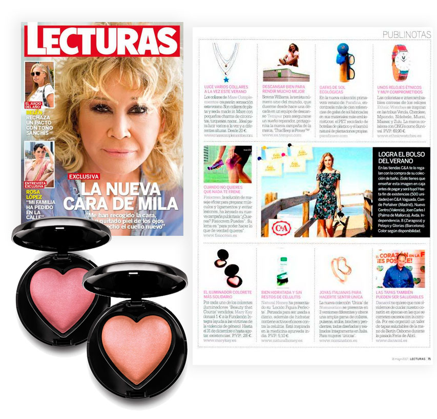 Descubre los productos Mary Kay en la revista Lecturas