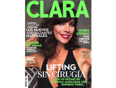 Aparición de varios productos Mary Kay en la revista Clara de octubre de 2018