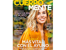 Portada de la revista Cuerpo y Mente de febrero de 2020 con la colaboración solidaria junto a Fundación Vicente Ferrer y Mary Kay