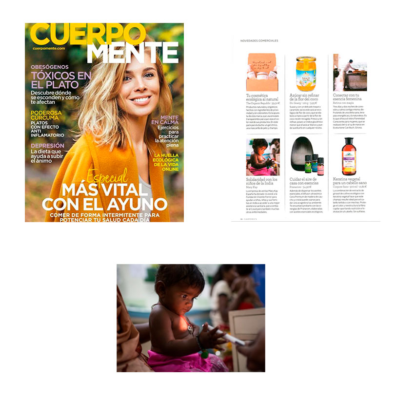 Productos destacados Mary Kay en la revista Cuerpo y Mente de febrero de 2021