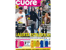 Portada de la revista Cuore en diciembre de 2019