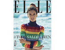 Portada de la revista Elle mayo con productos destacados Mary Kay