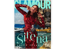 Portada de la revista Glamour de septiembre 2019 donde aparece producto Mary Kay