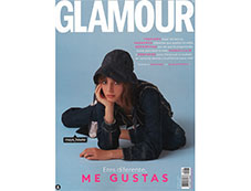 Portada de la revista Glamour de enero de 2020 donde aparecen productos Mary Kay