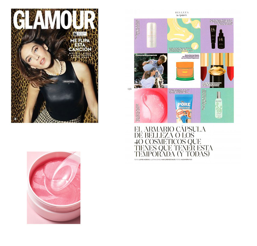 Productos Mary Kay destacados en la revista Glamour de marzo de 2020: Parches de HIdrogel para OJos Mary Kay