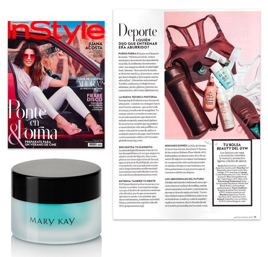 Gel Reparador para Contorno de Ojos Indulge, producto destacado de la revista InStyle de mayo de 2018