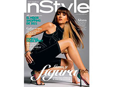 Portada de la revista InStyle de enero de 2021 con productos destacados de Mary Kay