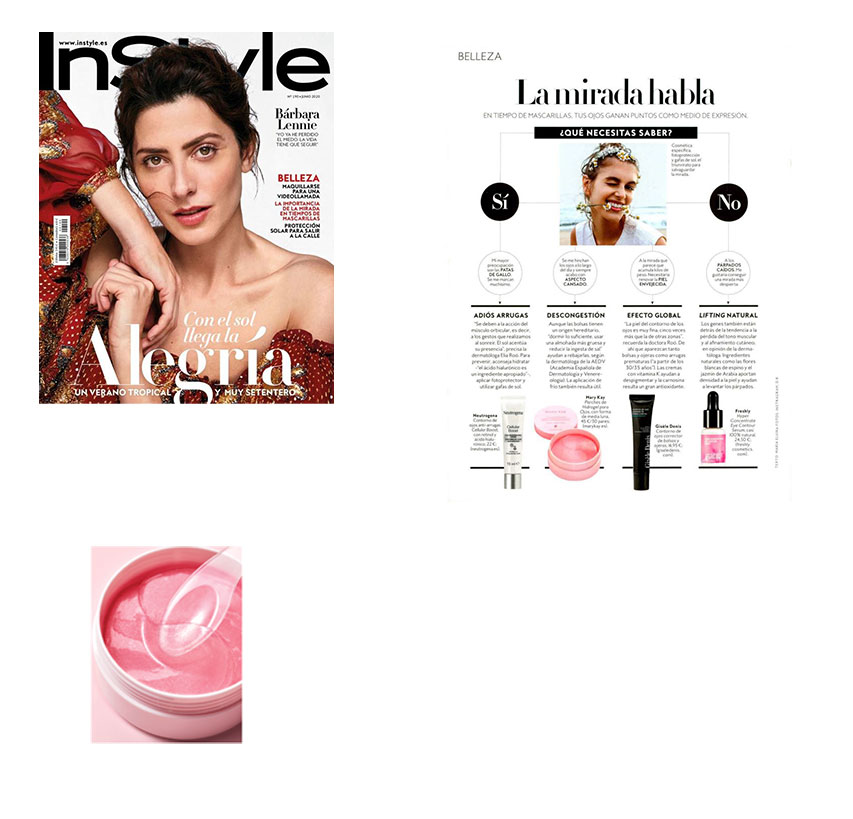 Productos destacados por la revista InStyle de junio de 2020: Parches de HIdrogel para OJos de Mary Kay