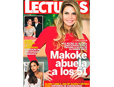 Portada de la revista Lecturas de enero de 2021 con productos Mary Kay