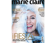 Portada revista Marie Claire diciembre