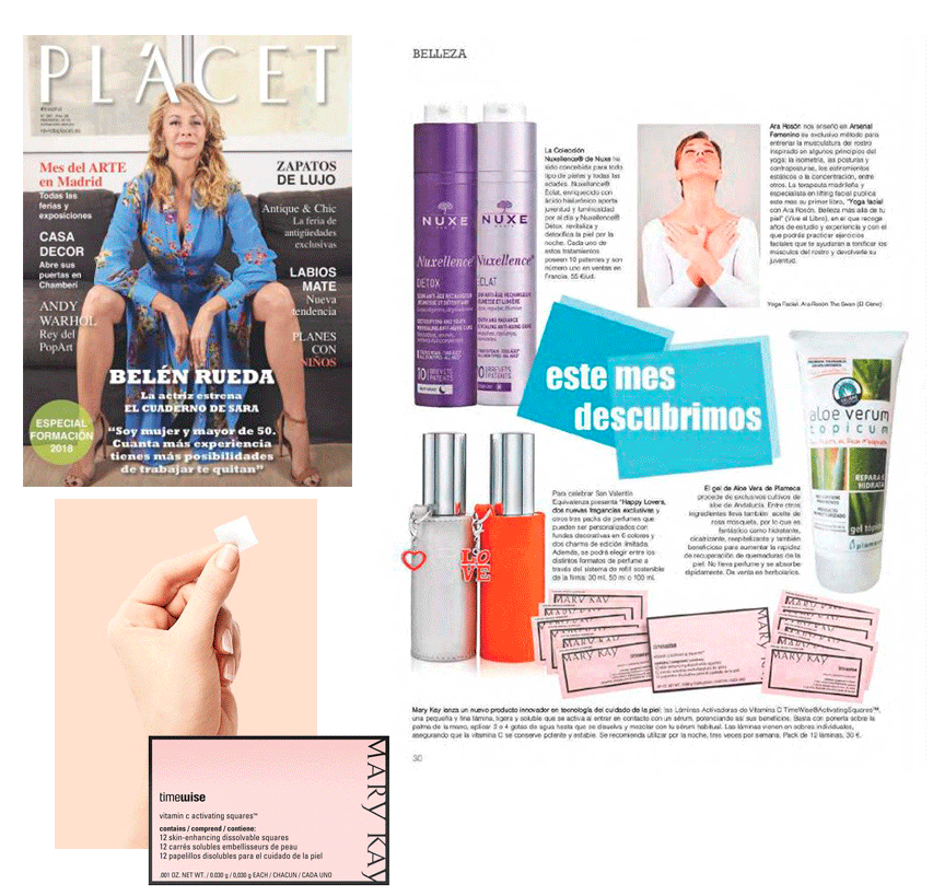 Los productos Mary Kay mencionados en las revistas