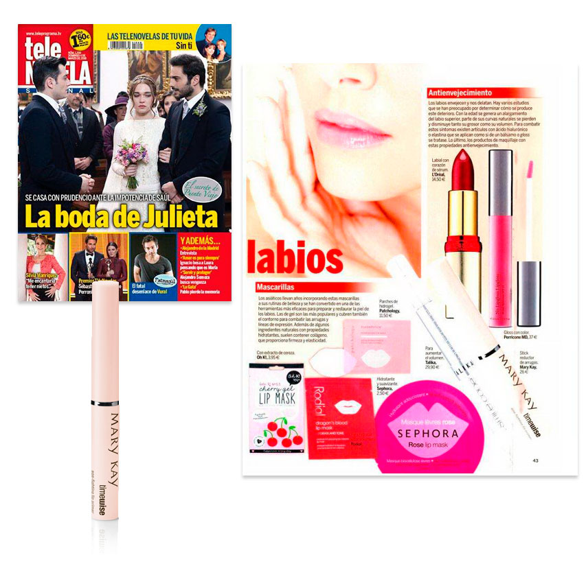 Descubre el acondicionador de labios Mary Kay, producto destacado por la revista Telenovela en febrero de 2018