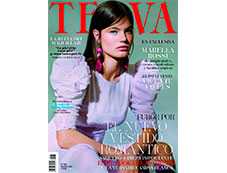 Portada de la revista Telva de marzo de 2021 con productos Mary Kay