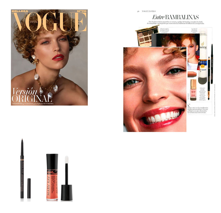 Descubre que producto Mary Kay aparece en la revista Vogue Belleza de abril de 2020