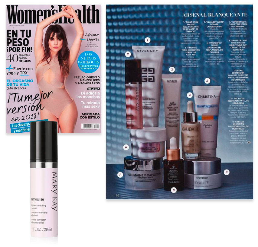 Descubre el Sérum Perfeccionador TimeWise, producto destacado por la revista Women