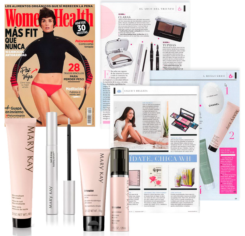 Descubre el Set Micro-Dermoabrasión, el Sérum Regenerador para Pestañas y Cejas y la Crema de Noche Extra-Emoliente en la revista Women