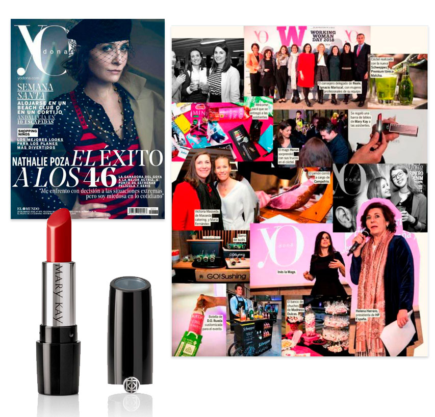 Descubre el producto de Mary Kay destacado en la revista Yo Dona de marzo de 2018: el Lápiz de Labios Gel Semi-Shine