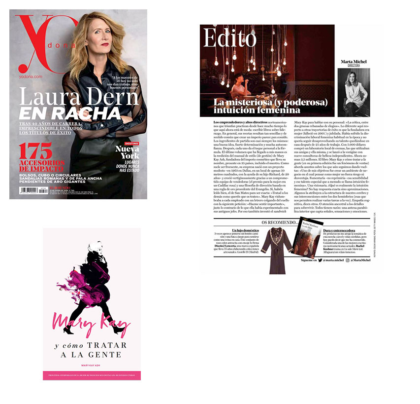 Productos destacados por la revista Yo dona del 25 de enero de 2020: libro Mary Kay Ash y cómo tratar a la gente. 