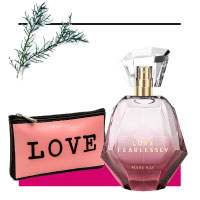 Love Fearlessly con neceser, un regalo de Navidad para ella perfecto