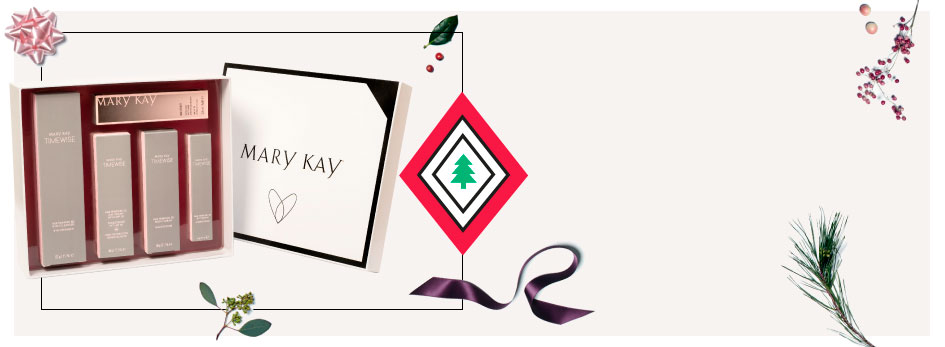 Cofres exclusivos de Navidad Mary Kay. Cofres tanto de cuidado de la piel como de maquillaje