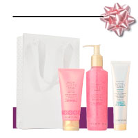 Set de Navidad de Mary Kay Satin Hands de granada