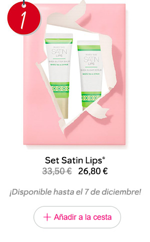 Set Satin Lips con dto.