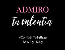 Descarga el cumplido "Admiro tu valentía" con una mujer admirable. Únete al movimiento #ConfíaEnTuBelleza