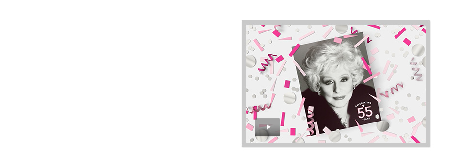 Watch the video to celebrate the 55-year legacy of Mary Kay.