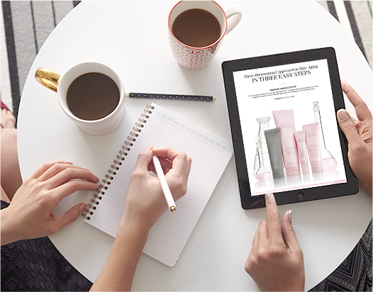 Clase del cuidado de la piel con una Consultora de Belleza