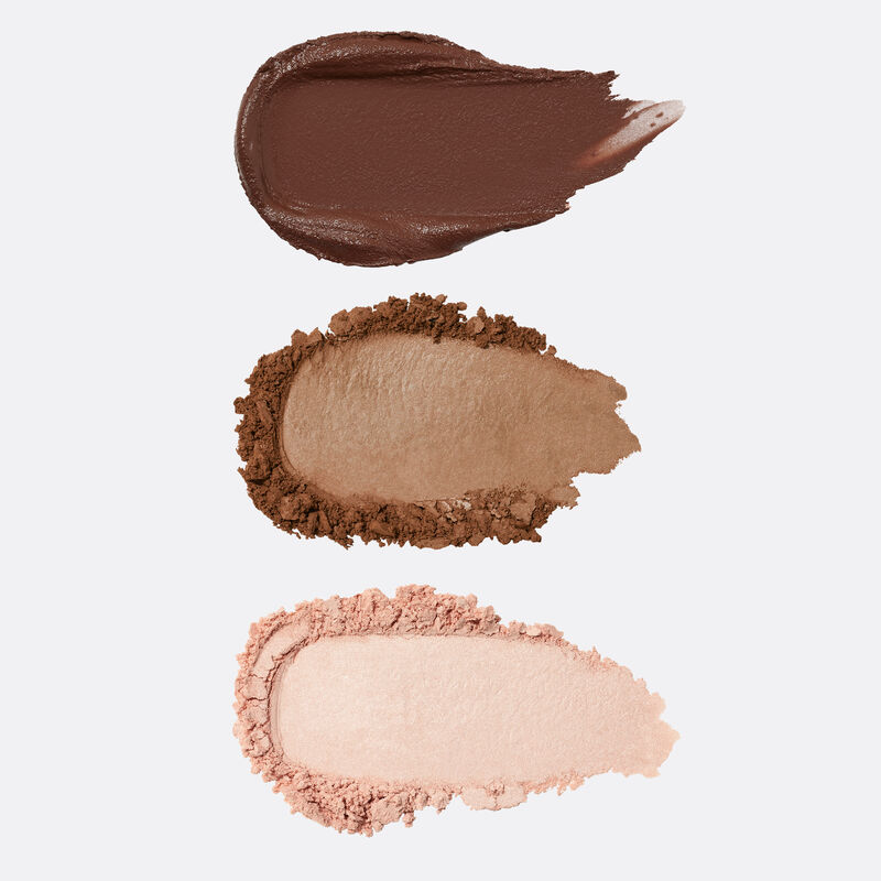 Brow pomade, powder, and highlighter in limited-edition Mary Kay Brow Kit (Brunette)