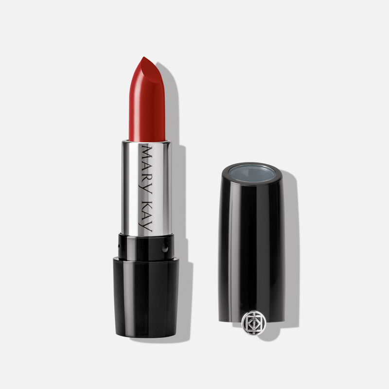 L&aacute;piz de Labios Gel SemiShine Mary Kay Red Smolder