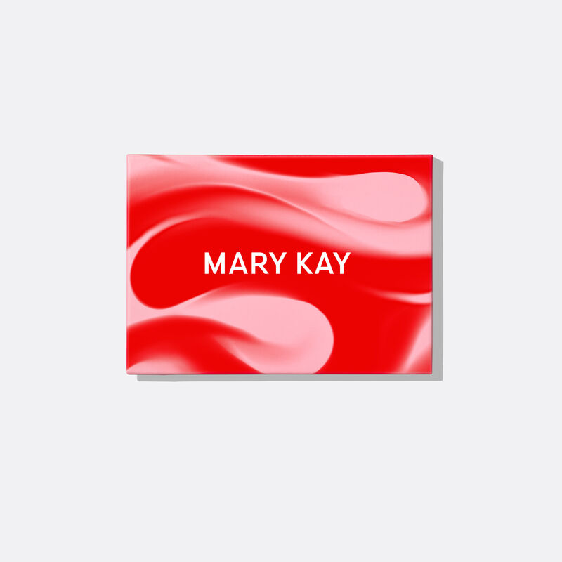 Closed limited-edition Mary Kay Eye Shadow Palette in Inner Fire against white background