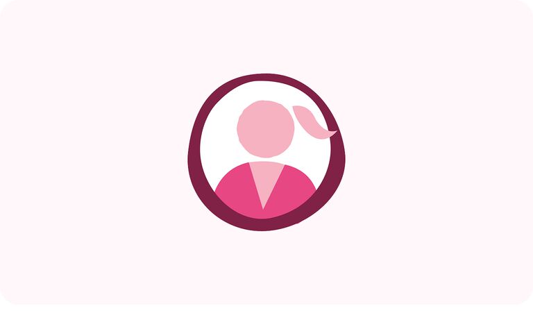 Icono ilustrado de Consultora de Belleza Independiente Mary Kay